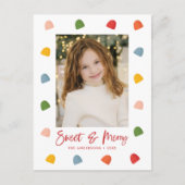 SweetとGumdropsのメリー写真 シーズンポストカード (正面)