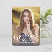 Sweetスクリプト|卒業パーティー招待状 招待状 (スタンド正面)