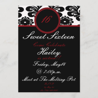 sweet16... 招待状