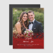 Sweet & パーソナライズされたおもしろいPhotoValentine's Day Card (正面/裏面)