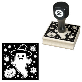 Sweet & 不気味 Halloween Stamps: MaのTouchを追加 ラバースタンプ