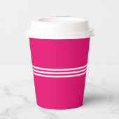 Sweet 16オンピンクの誕生日パーティー 紙コップ (裏面)