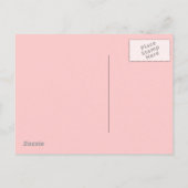 Sweet 16フォト招待状 インビテーションポストカード (裏面)