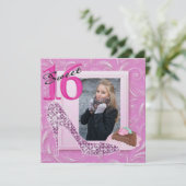 Sweet 16フォト招待状- SRF 招待状 (スタンド正面)