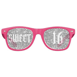 SWEET 16レトロシェード/おもしろいパーティーサングラス レトロサングラス