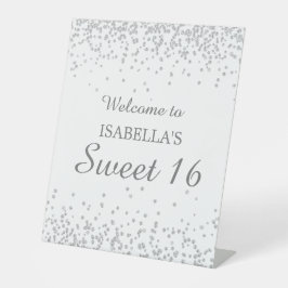Sweet 16 ウェルカム 名前入り 台座サイン