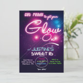 Sweet 16 グロー・パーティー 80年代 インビテーション (スタンド正面)
