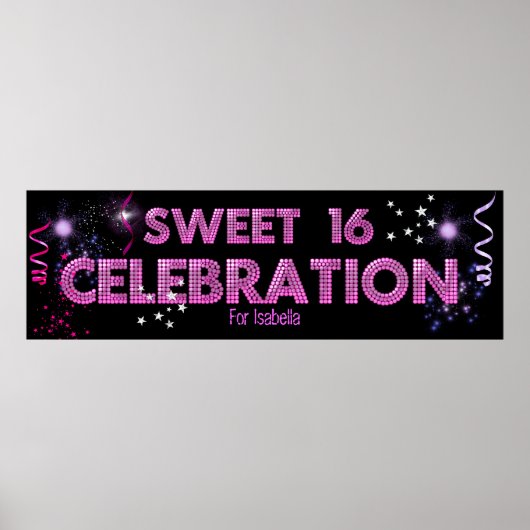 Sweet 16 バナーポスター ポスター (正面)