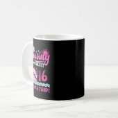 Sweet 16 バースデー旅行クルーズへ L コーヒーマグカップ (正面左)
