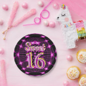 Sweet 16 ペーパープレート (パーティー)