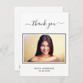 Sweet 16 感謝してい  youカスタムフォト白黒 ポストカード (正面/裏面)