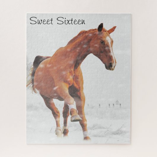 Sweet 16 誕生日 ジグソーパズル (縦)