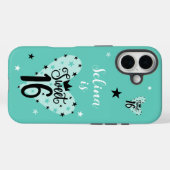 Sweet 16 誕生日 iPhone / iPad カース Case-Mate iPhoneケース (裏面 (横))