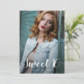 Sweet 16 Birthday Partyの写真 招待状 (スタンド正面)