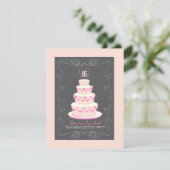 Sweet 16 Birthday Partyへの招待 招待状 (スタンド正面)