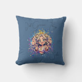 Sweet 16 Gemini Anime Custom Name Pillow クッション (正面)
