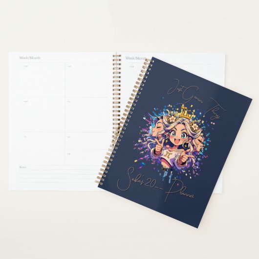 Sweet 16 Gemini Custom Name Planner プランナー手帳 (ディスプレー)