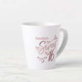 Sweet 16 Gift カフェラテマグ (右アングル)