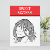 Sweet 16 lineart  シーズンカード (スタンド正面)