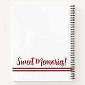 Sweet 16 lineart ノートブック (裏面)