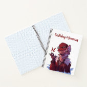 Sweet 16 memories wolf ノートブック (内部)