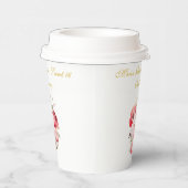 Sweet 16 Personalized  Floral Tableware 紙コップ (右)