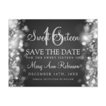 Sweet 16 "Save The Date"ライツきらめく・シルバー