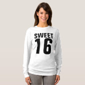 SWEET 16 SIXIVE GIRLS誕生日Tシャツ Tシャツ (正面フル)