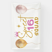 Sweet 16 Squad 横断幕 (縦)