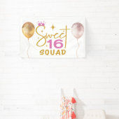 Sweet 16 Squad 横断幕 (インサイチュ)