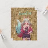 Sweet 16 VTuber Anime カード (正面/裏面インサイチュ)