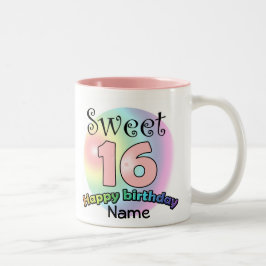 Sweet 16 (with name) ツートーンマグカップ