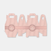 Sweet 16th Birthday Party Pink Chevron Thank You フェイバーボックス (折り畳みなし)