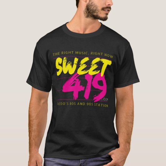 Sweet 419 Retro Toledo Radio T Tシャツ (正面)