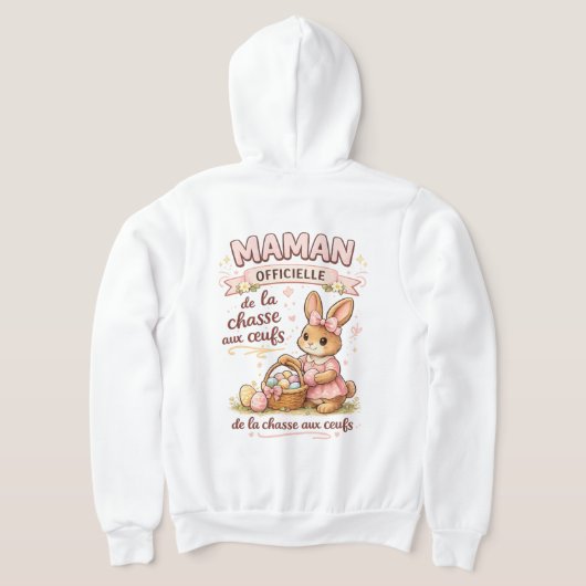 Sweet à capuche – Team Chocolat パーカ (レイダウン裏面)