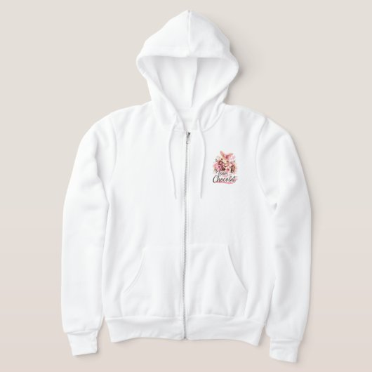 Sweet à capuche – Team Chocolat パーカ (レイダウン)