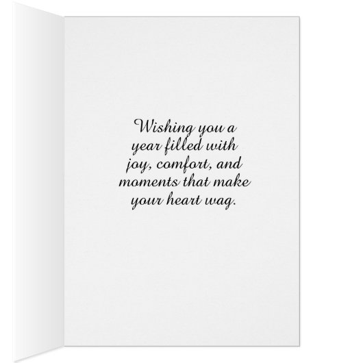 Sweet Adorable Corgi Birthday Card Heartfelt (内側 (右))