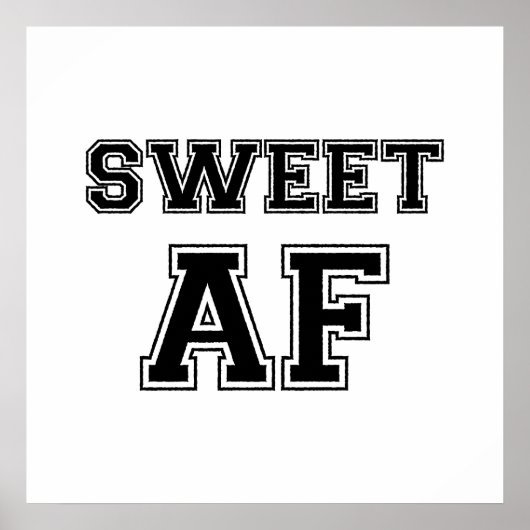 SWEET AFポスター ポスター (正面)