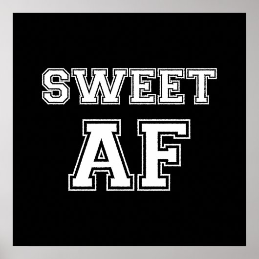 SWEET AFポスター ポスター (正面)