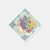 Sweet Afternoon: A Dreamy Floral  スタンダードカクテルナプキン (角)