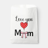 Sweet and stylish “Love You Mom” フェイバーバッグ (正面)