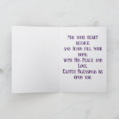 Sweet Angel Easter Greeting Card シーズンカード (内部)