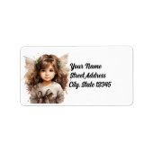 Sweet Angel Return Address Label ラベル (正面)