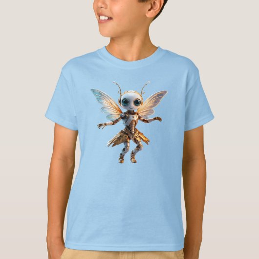 Sweet Ant Girl Dancing Robot Pixie Tシャツ (正面)