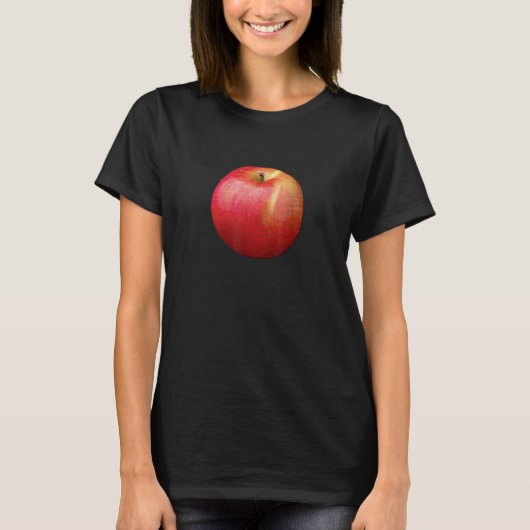 SWEET APPLE RED VIRTUAL FRUIT Tシャツ (正面)