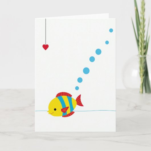 Sweet Aquatic Love Card カード (正面)
