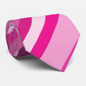 Sweet asさくらんぼ(ピンクストライプのパターン) ネクタイ (ロール)