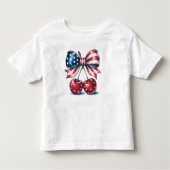 Sweet As An American Cherry  トドラーTシャツ (正面)