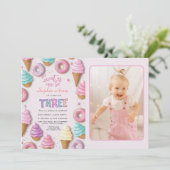 Sweet As Be Girl 3rd Birthday 招待状 (スタンド正面)