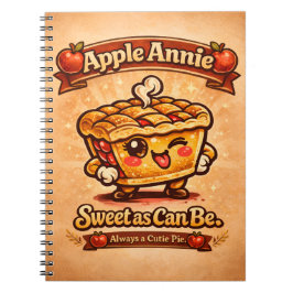Sweet As Can Be - Apple Annie - Foodie Fiends ノートブック